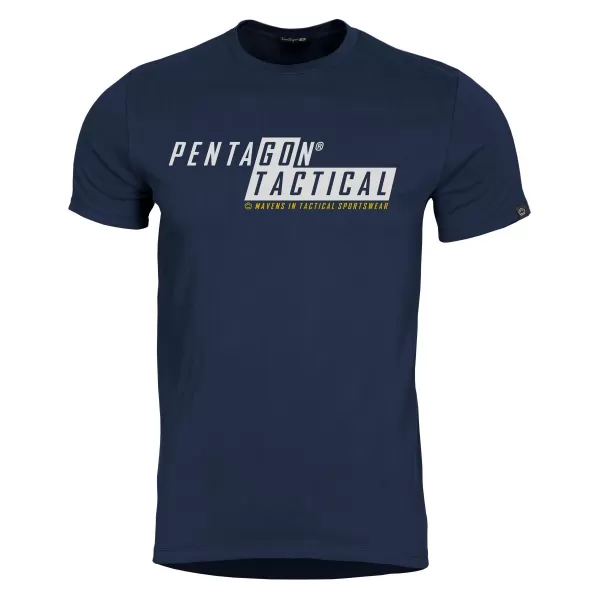  T-Shirt PENTAGON AGERON GO TACTICAL K09012 MITTERNACHTSBLAU 
