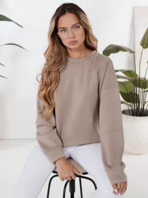 Damen Sweatshirt DSTREET BY1285 BEIGE