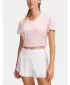 Damen-T-Shirt UNDER ARMOUR TECH SSV- TWIST 1384227-647 ROSA