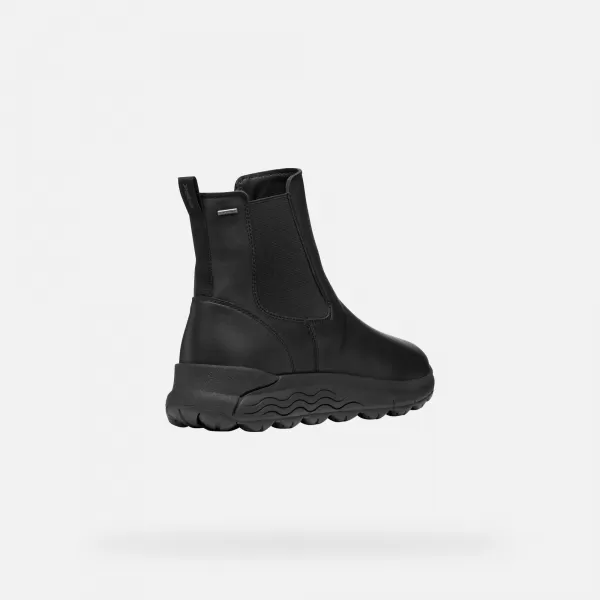  Damenschuhe GEOX SPHERICA 4X4 ABX G009462 SCHWARZ 