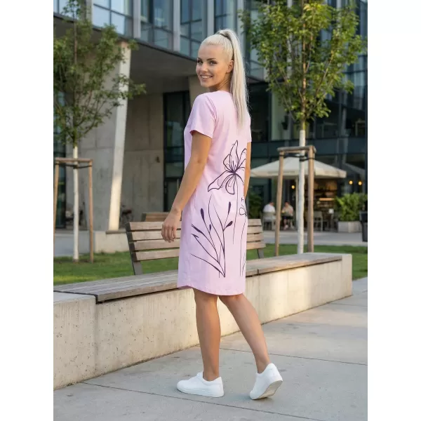  Damen erweitert T -Shirt Premium ALTISPORT VOJ/ALW075SAT02 HELLROSA 