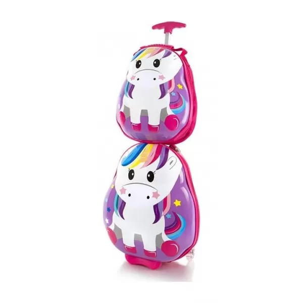  Kofferset HEYS TRAVEL TOTS KIDS EINHORN 