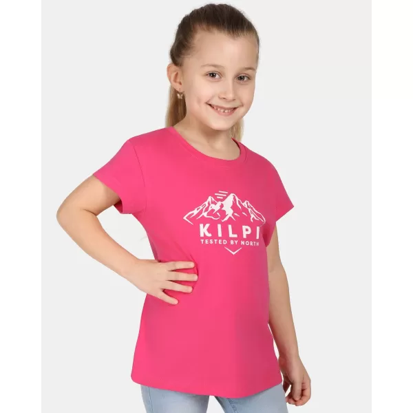  Mädchen-T-Shirt KILPI ALBION-JG ZJ0304KI ROSA 