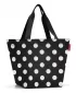 Handtasche REISENTHEL SHOPPER M PUNKTE WEIß