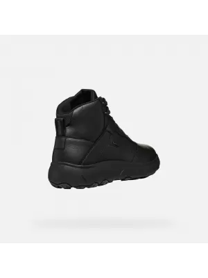 Herren-Stiefeletten GEOX NEBULA + GRIP AB G006828 SCHWARZ