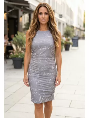 Premium-Kleid für Damen ALTISPORT VOJ/ALW084SAT03 BEIGE