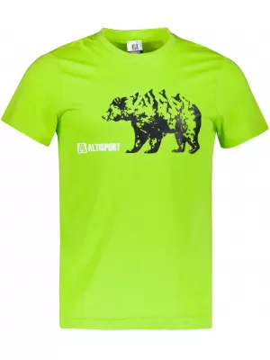 Herren t -Shirt mit kurzen Ärmeln ALTISPORT ALM193129 KALK