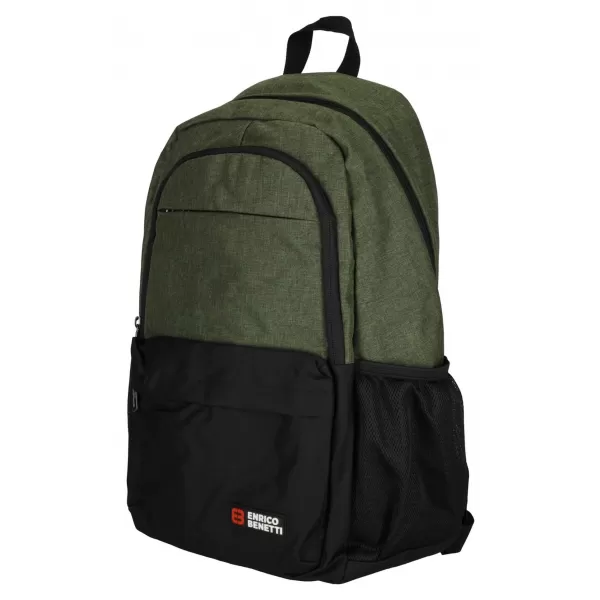  Rucksack ENRICO BENETTI HAMBURG NOTEBOOK BACKPACK 23 L OLIVE 