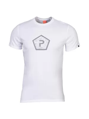 T-Shirt PENTAGON SHAPE K09012 WEIß