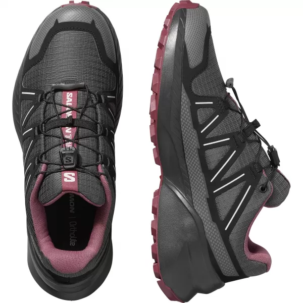  Damenschuhe SALOMON SPEEDCROSS PEAK W ASPHALT/SCHWARZ/NOCTURNE 