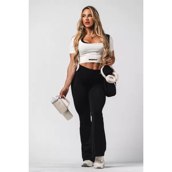  Formendes nahtloses Crop-Top FLOW SEAMLESS 499 CREAM Nebbia 