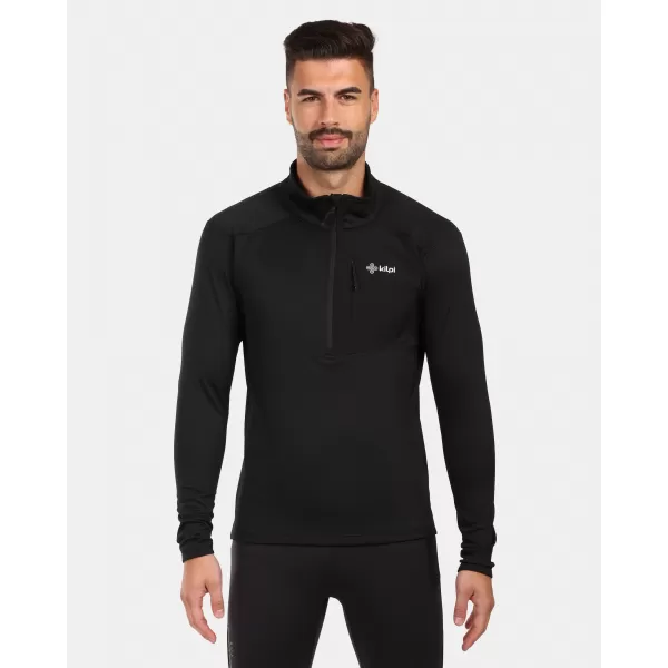  Fleece-Sweatshirt für Herren KILPI VIGO-M ZM0207KI SCHWARZ 
