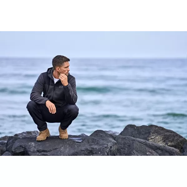  Herrenjacke TEE JAYS | TJ 9124 ASPHALT/SCHWARZ 