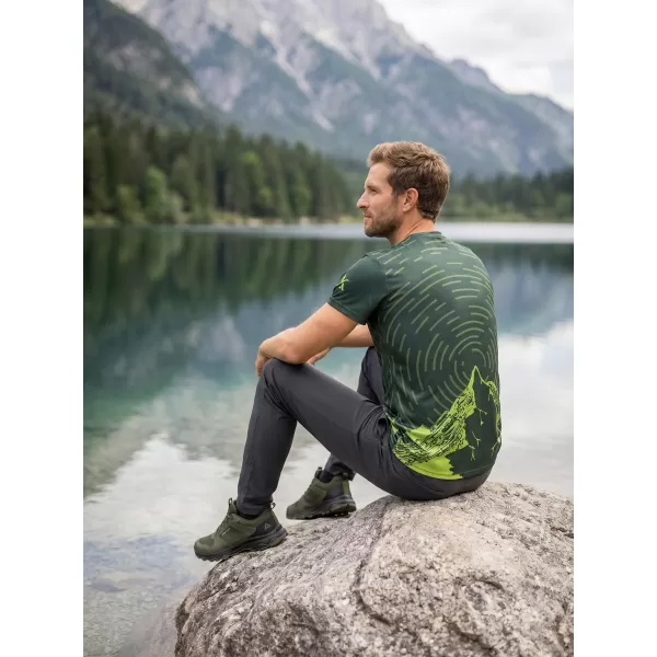  Herren Freizeithemd Premium ALTISPORT VOJ/ALM121TR06 KALK 