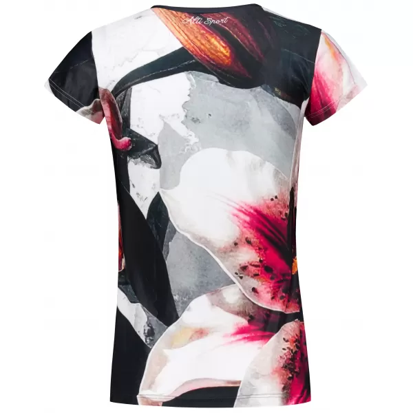  Frauen Freizeit t -Shirt Premium ALTISPORT VOJ/ALW117TR06 LILY DARK 