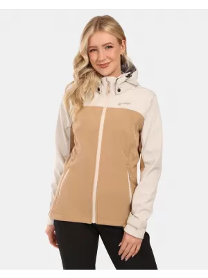 Softshelljacke für Damen KILPI RAVIA-W ZL0125KI BEIGE