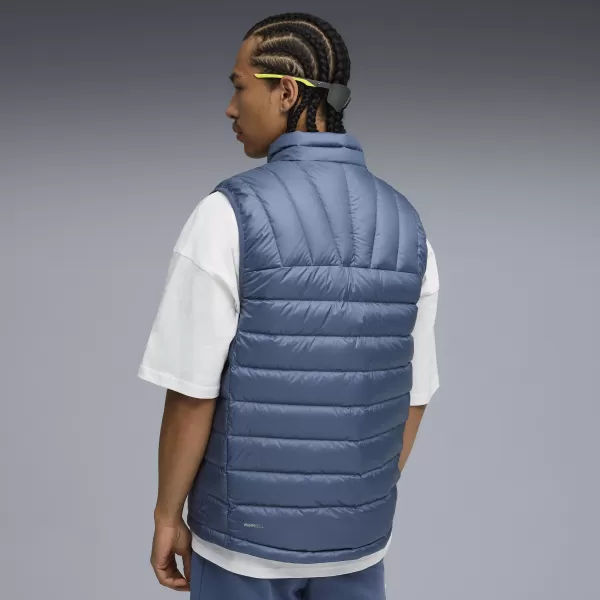  Männlicher Mantel PUMA PACKLITE DOWN VEST 68521380 DUNKLER INDIGO 