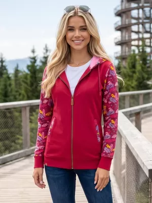 Damen-Sweatshirt ALTISPORT GALAH BURGUND