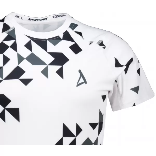  Funktionelle Kompression von Männern t -Shirt Premium ALTISPORT VOJ/ALM108TR04 WEIß 