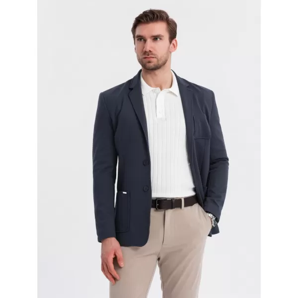  Jacke OMBRE OM-BLZB-0101 MARINEBLAU 