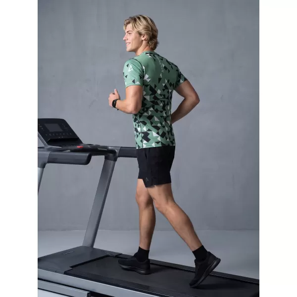  Funktionelle Kompression von Männern t -Shirt Premium ALTISPORT VOJ/ALM108TR04 MILITÄR 