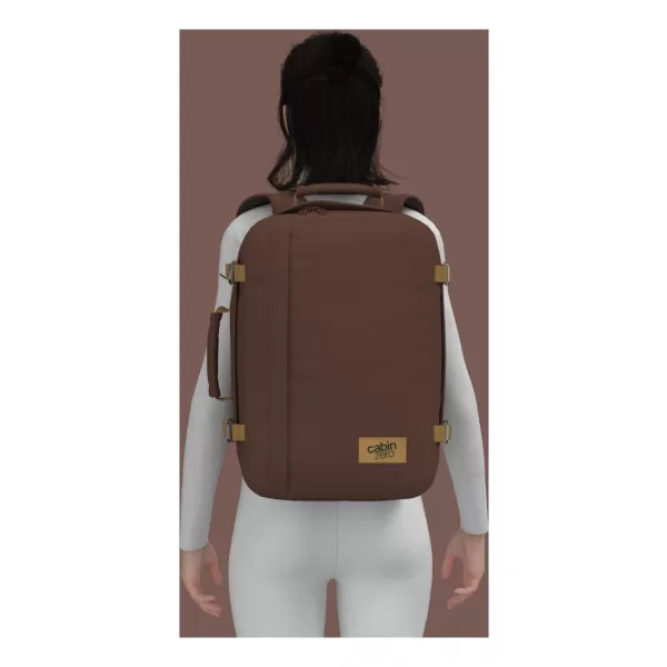  Rucksack CABINZERO CLASSIC 36L BELGISCHE SCHOKOLADE 