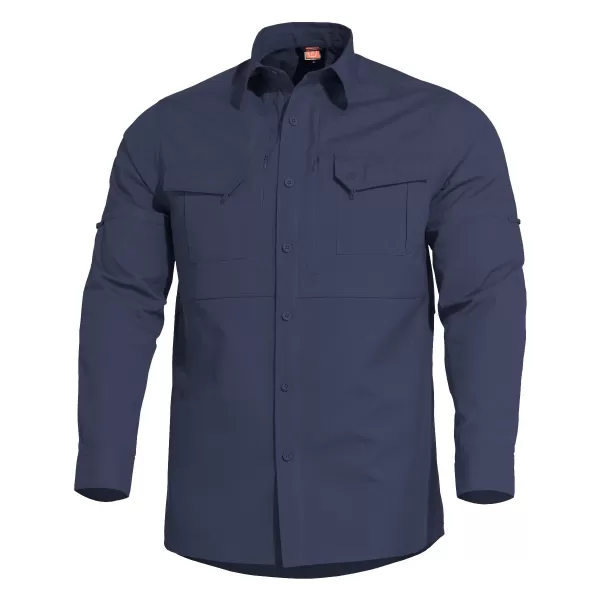  Herrenhemd PENTAGON PLATO SHIRT K02019 MITTERNACHTSBLAU 