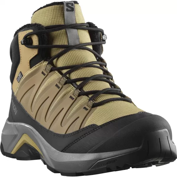  Herrenschuhe SALOMON X-ADVENTURE COLDRUSH WATERPROOF SEETANG/SCHWARZ/ZINN 