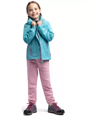 Wasserdichte Kinderjacke TRESPASS QIKPAC X AQUAMARIN