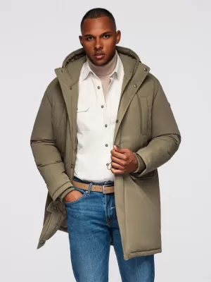 Jacke OMBRE OM-JAFL-0109 OLIVE