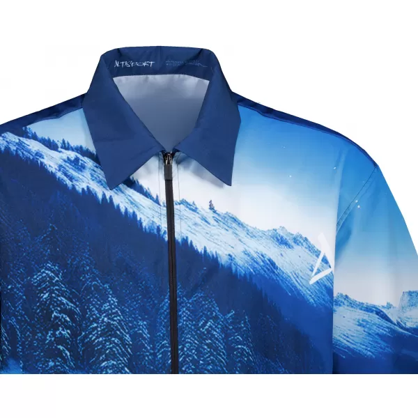  Premium-Herrenhemd ALTISPORT VOJ/ALM103KOS01 VERSCHNEITER WALD 