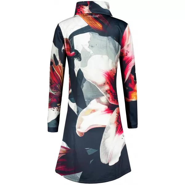  Erweitertes Premium-Sweatshirt für Damen ALTISPORT VOJ/ALW117MI06 LILIENDUNKEL 