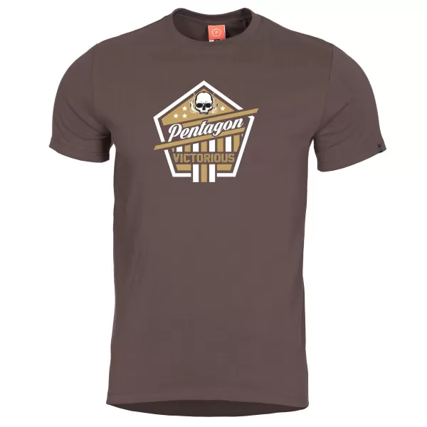  T-Shirt PENTAGON AGERON VICTORIOUS K09012 TERRABRAUN 