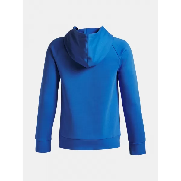  Jungen-Sweatshirt UNDER ARMOUR UA RIVAL FLEECE BL HOODIE 1379791-402 BLAU 