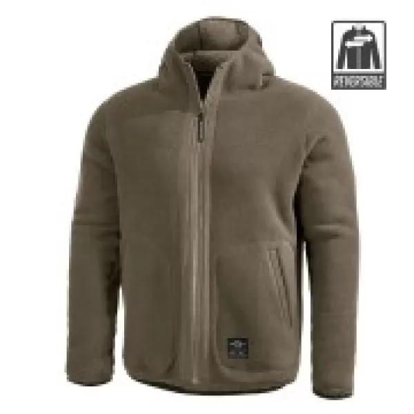  Fleece-Sweatshirt PENTAGON IANOS SHERPA 2 K09057 KHAKI/RAL7013 