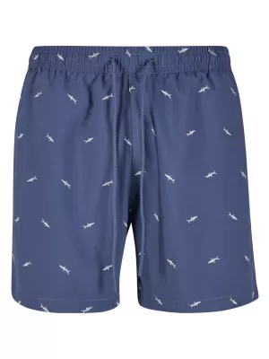 Badeshorts URBAN CLASSICS TB2680 VINTAGE BLUE/FROST MINT