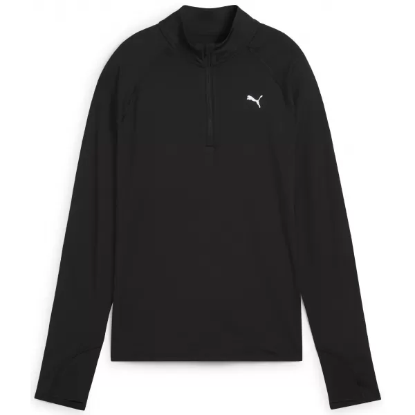  Hemd PUMA W RUN VELOCITY CLOUDSPUN 1/4 ZIP 52665001 PUMA SCHWARZ 