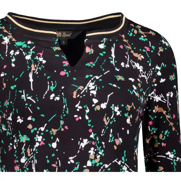  Langes T-Shirt für Damen ALTISPORT GUSSIE SCHWARZ 