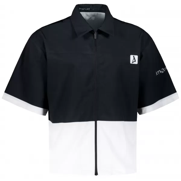  Premium-Shirt für Herren ALTISPORT VOJ/ALM051KOS01 SCHWARZ UND WEIß 