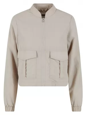 Damenjacke URBAN CLASSICS TB7446 STEINGRAU