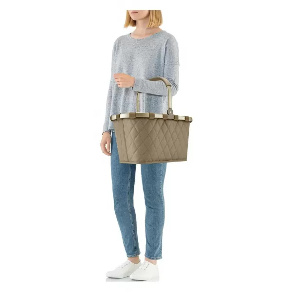  Tasche REISENTHEL Carrybag Frame RAUTE OLIVE 