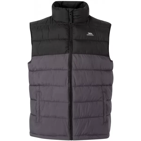  Isolierte Herrenweste TRESPASS OSKAR GILET SCHWARZ 