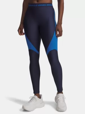 Leggings für Damen UNDER ARMOUR UA HG RIB LEGGING 6003983-403 BLAU