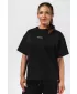 Übergroßes T-Shirt RESET 491 SCHWARZ Nebbia
