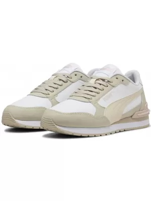 Babyschuhe PUMA ST RUNNER V4 L JR 39973607 WEIß/AL SCHNEE/D STAUB/MV NEBEL