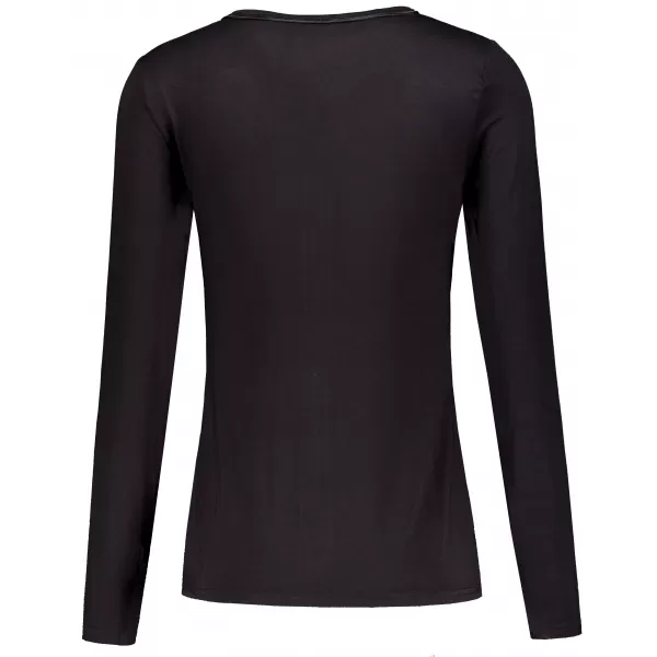  Damen-T-Shirt KIXMI VIOLETTE SCHWARZ 