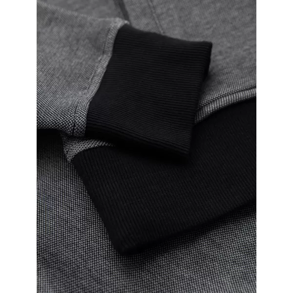  Herren -Sweatshirt OMBRE OM-SSZP-0210 SCHWARZ 