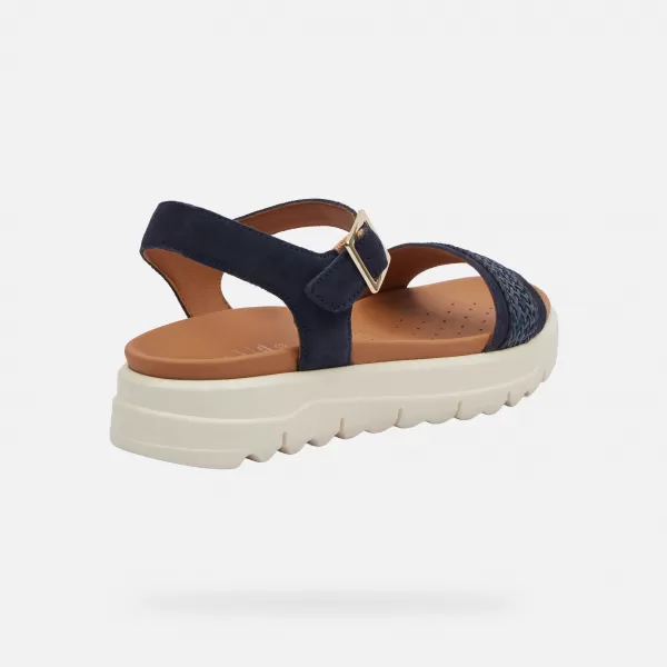  Damensandalen GEOX XAND 2.1 S DUNKELBLAU 