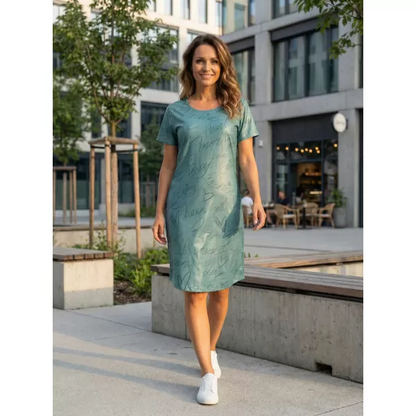  Erweitertes Premium-T-Shirt für Damen ALTISPORT VOJ/ALW084SAT02 GRÜN 