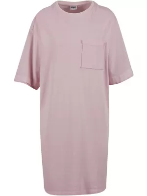 Kleid URBAN CLASSICS TB7493 ERRÖTETE ROSE